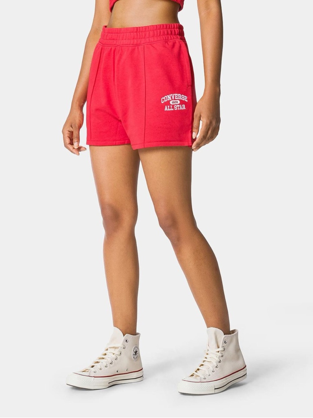 Converse Retro Chuck Shorts Red Summer Red XS